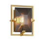 Prism Wall Sconce with Gold Leaf Finish