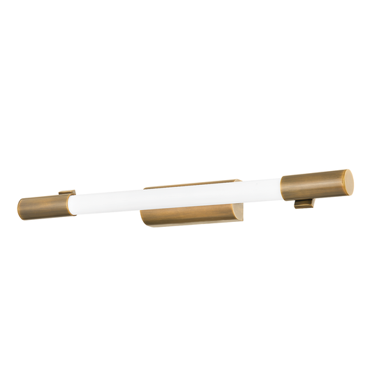 MERCED Wall Sconce with PATINA BRASS Finish