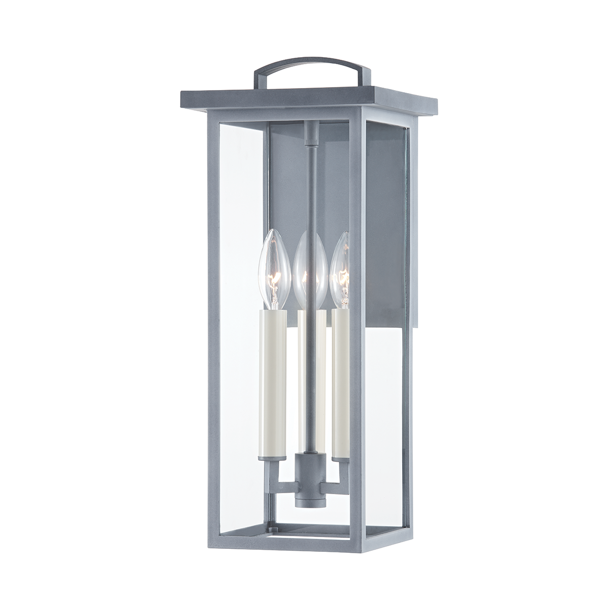 Eden Wall Sconce with WEATHERED ZINC Finish