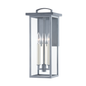 Eden Wall Sconce with WEATHERED ZINC Finish