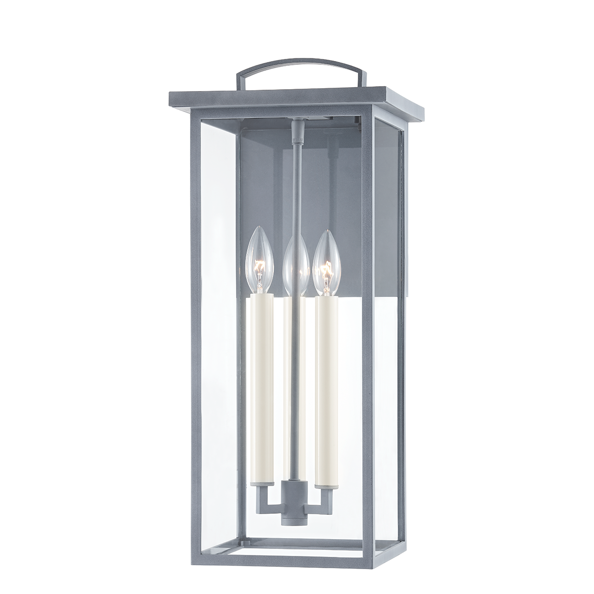 Eden Wall Sconce with WEATHERED ZINC Finish