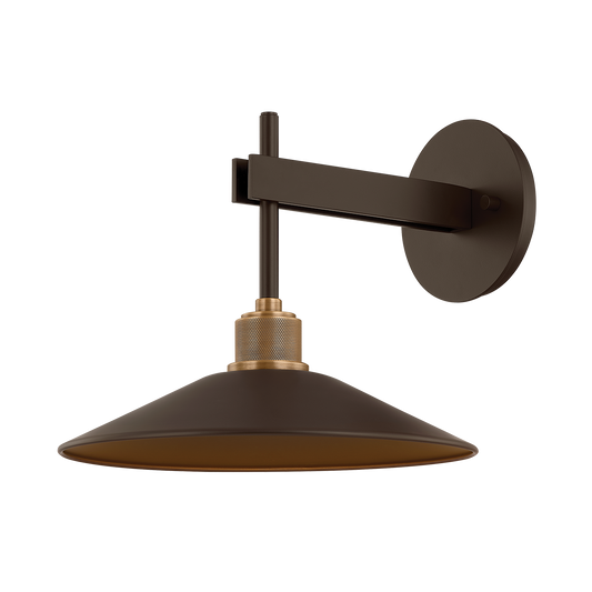 HARAC Wall Sconce with PATINA BRASS/BRONZE Finish