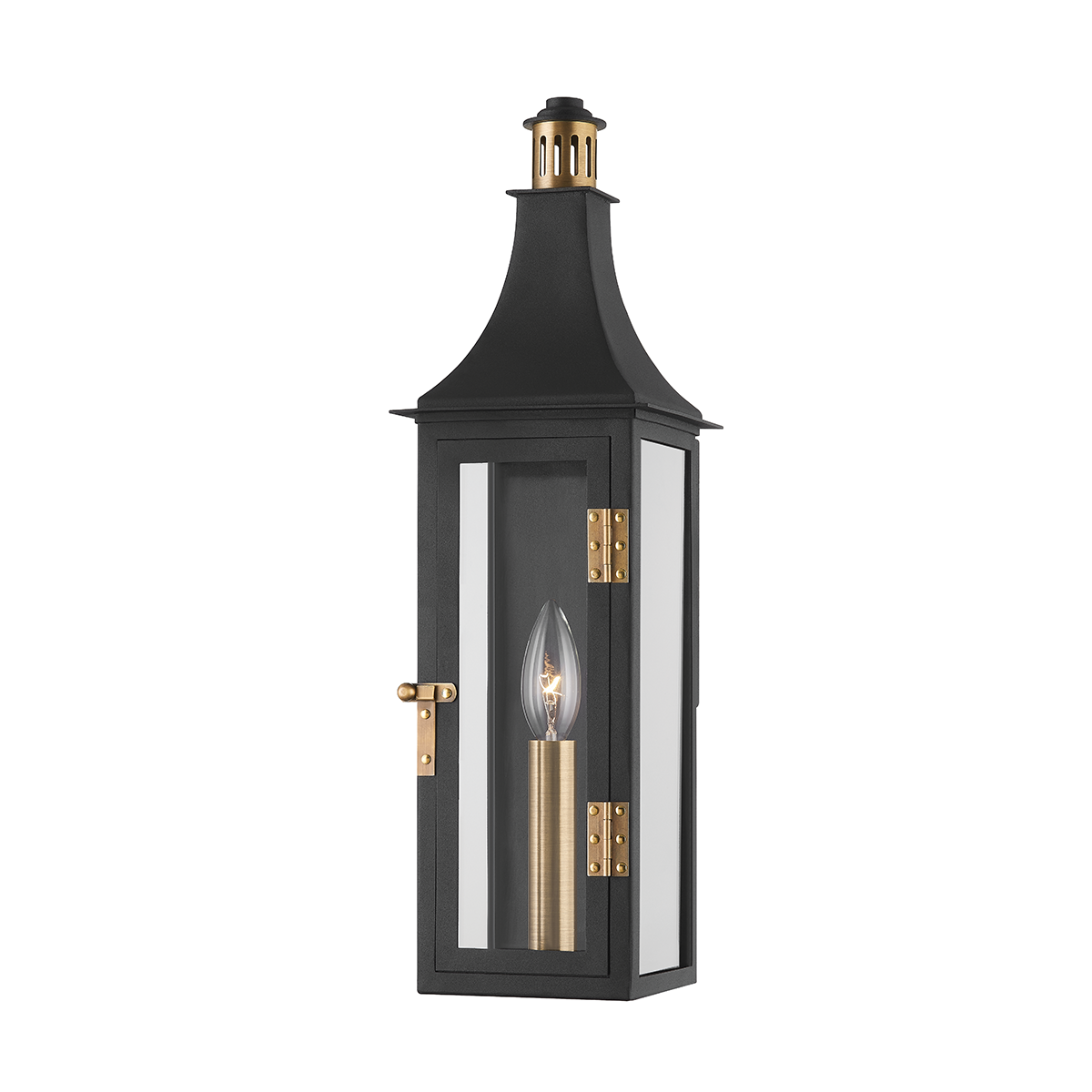 WES Wall Sconce with PATINA BRASS Finish