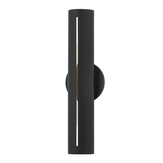 Brandon Wall Sconce with TEXTURED BLACK Finish