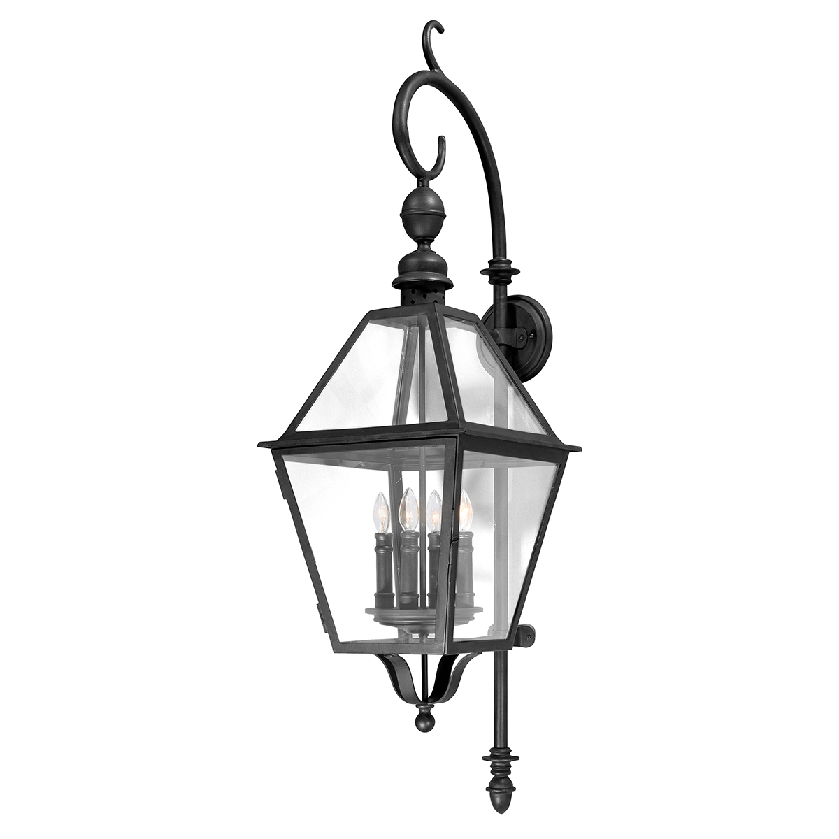 Townsend Wall Sconce with TEXTURED BLACK Finish
