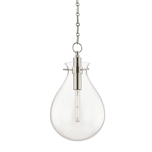Ivy Pendant with Polished Nickel Finish