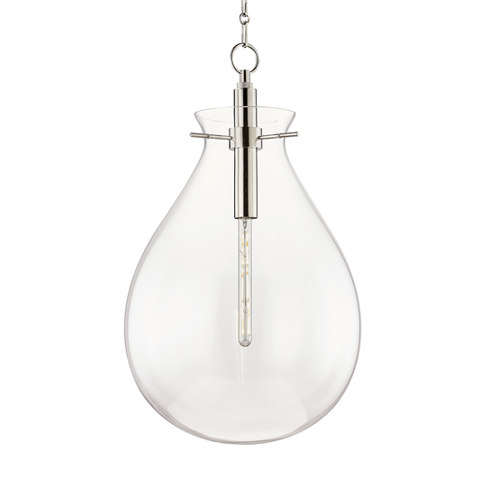 Ivy Pendant with Polished Nickel Finish