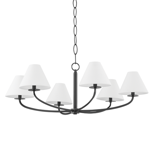 Stacey Chandelier with Old Bronze Finish