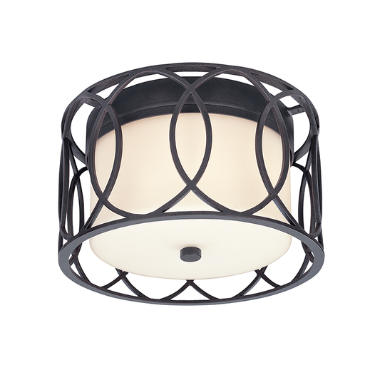 Sausalito Flush Mount with TEXTURED IRON Finish