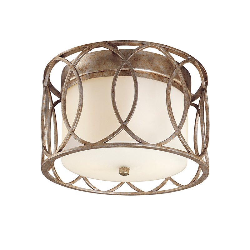 Sausalito Flush Mount with SILVER GOLD Finish