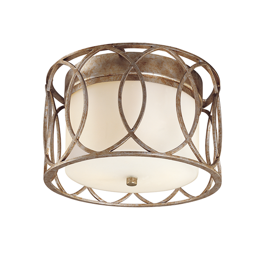 Sausalito Flush Mount with SILVER GOLD Finish