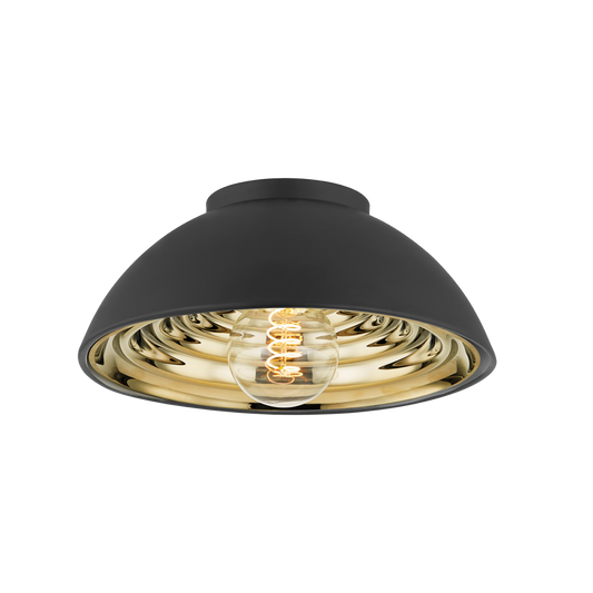 Eclipse Flush Mount with Soft Black Finish