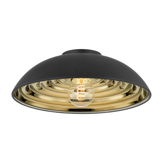 Eclipse Flush Mount with Soft Black Finish