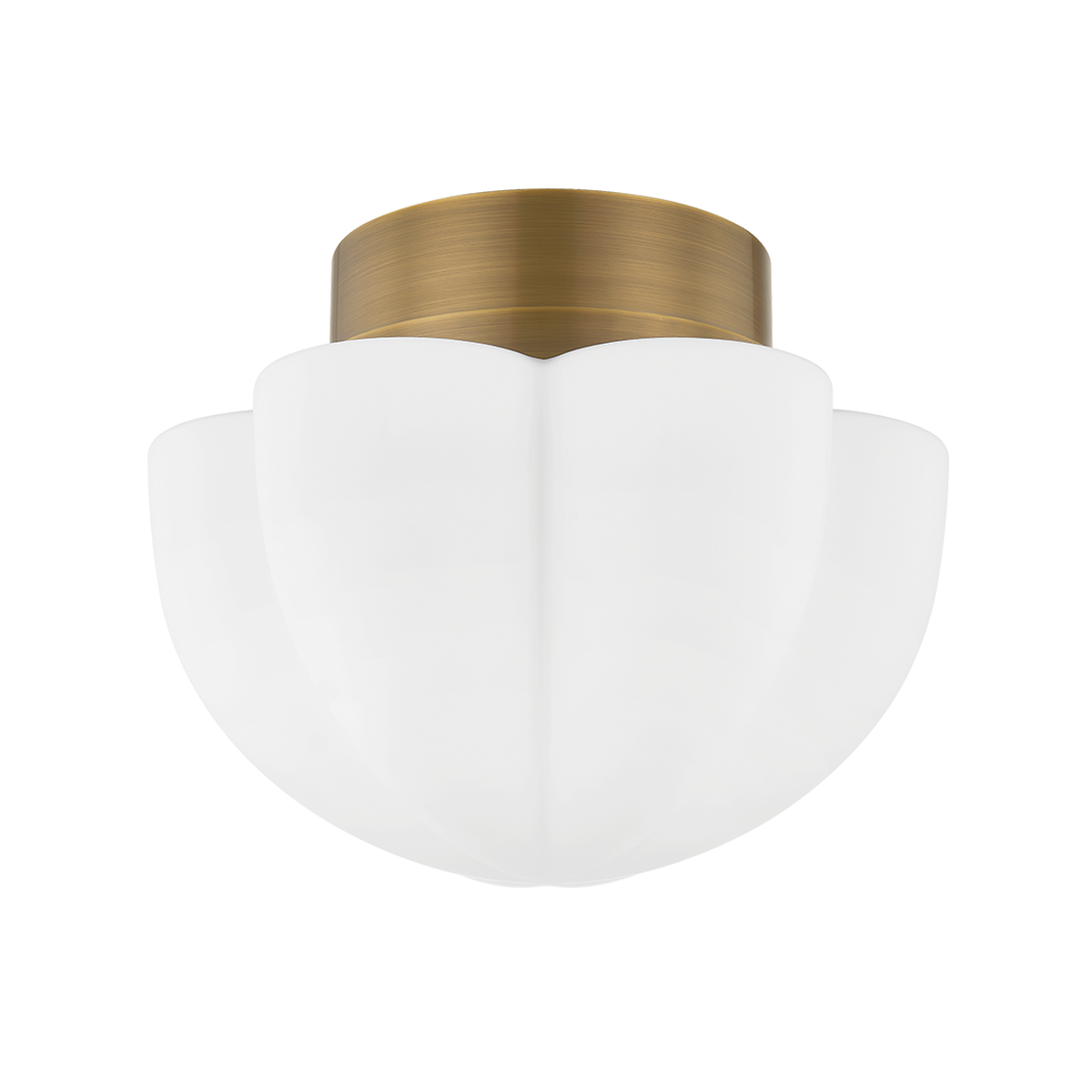 SEABROOK Flush Mount with HISTORIC BRONZE Finish