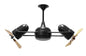 Duplo Dinamico 36 Inch Wood 360” rotational dual head ceiling fan. Multiple Finsh options to choose from.