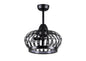Dana ceiling fan pendant. Multiple finish options to choose from Matte Black / Matte Black Finish / 20 Inch