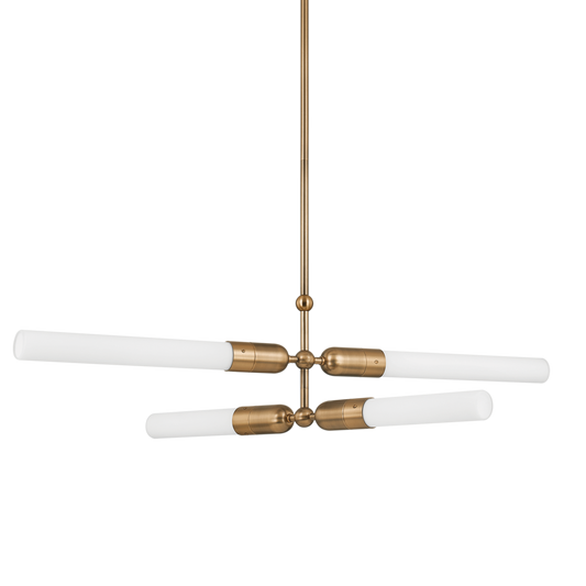 Darby Chandelier with PATINA BRASS Finish