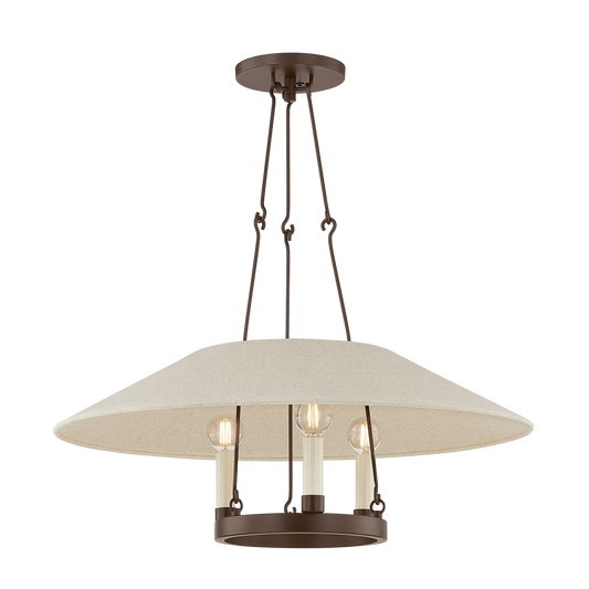 ARCHIVE Chandelier with Bronze Finish
