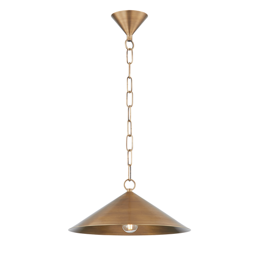 MIDVALE Pendant with PATINA BRASS Finish
