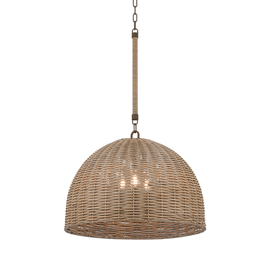HUXLEY EXTERIOR PENDANT with TEXTURED BRONZE Finish