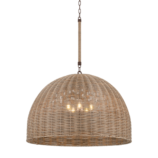 HUXLEY EXTERIOR PENDANT with TEXTURED BRONZE Finish
