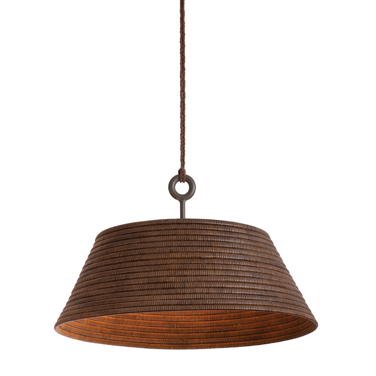 SEQUOIA Pendant with TEXTURED BRONZE W/ HIGHLIGHT Finish