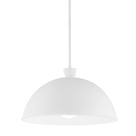 Tygo Pendant with GESSO WHITE Finish