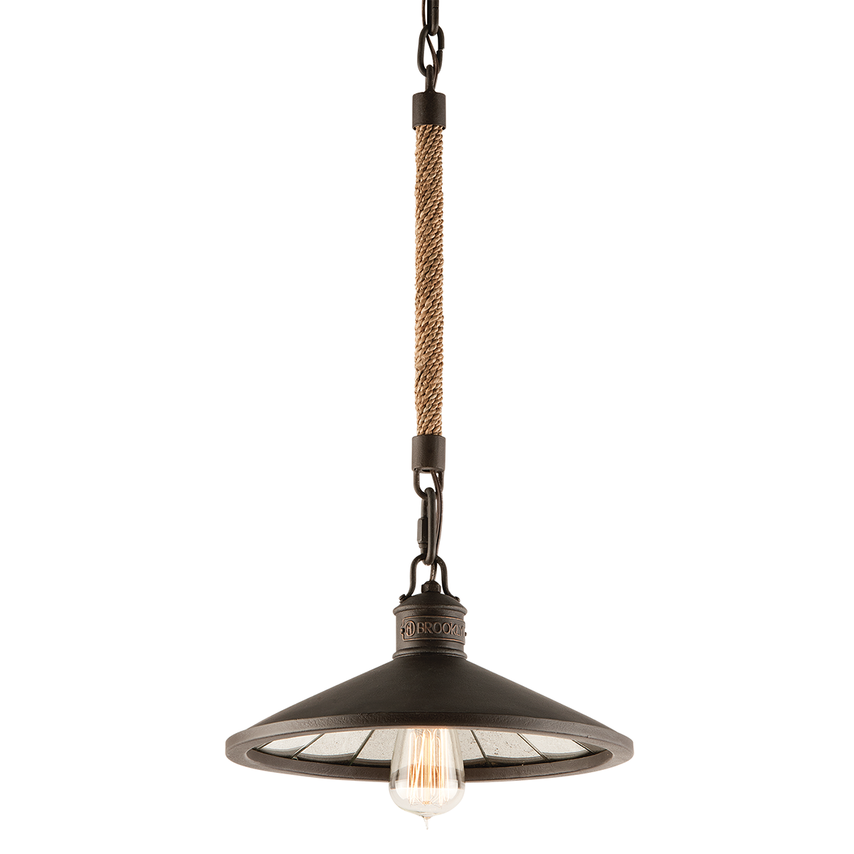 Brooklyn Pendant with HERITAGE BRONZE Finish