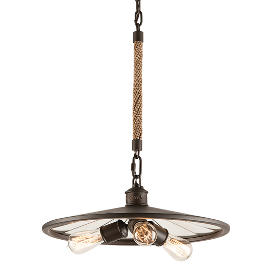 Brooklyn Pendant with HERITAGE BRONZE Finish