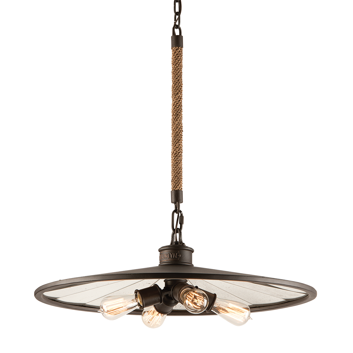 Brooklyn Chandelier with HERITAGE BRONZE Finish