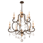 Bordeaux Chandelier with PARISIAN BRONZE Finish