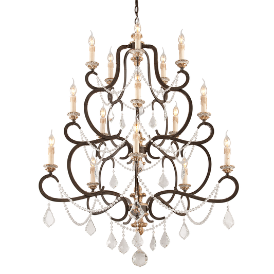 Bordeaux Chandelier with PARISIAN BRONZE Finish