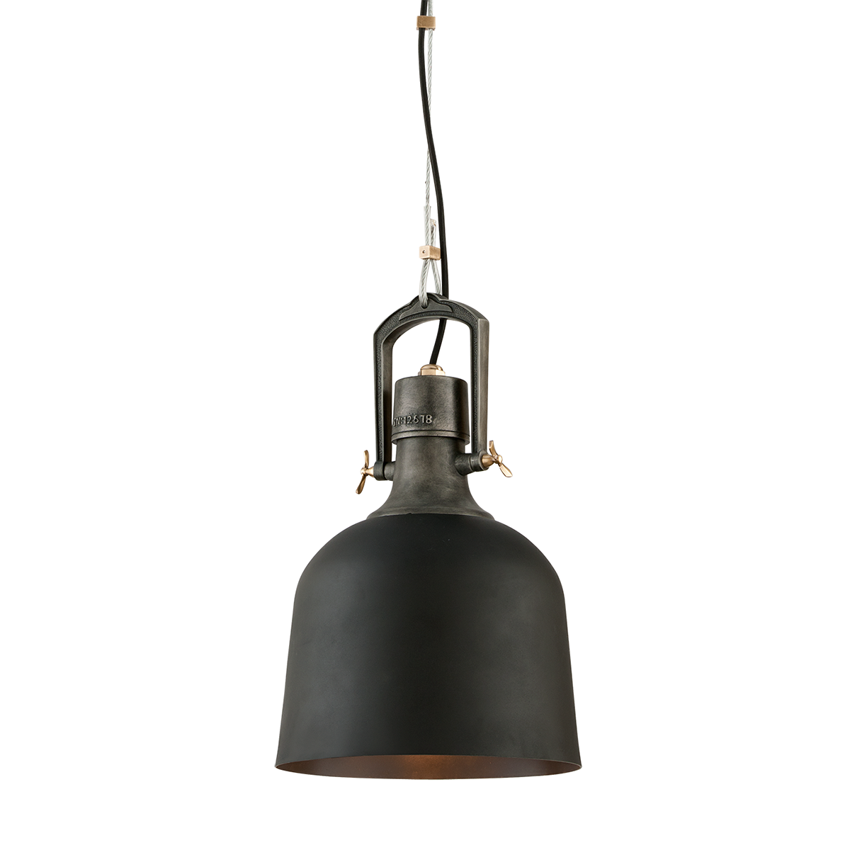 Hangar 31 Pendant with SOFT BLACK Finish