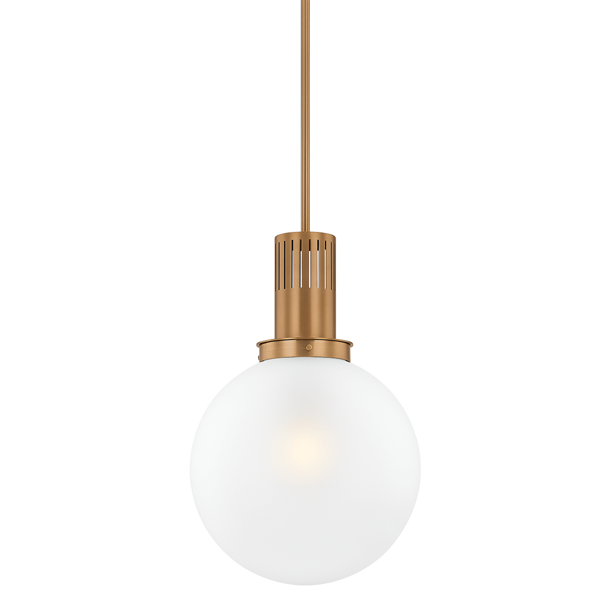 TOBIAS Pendant with PATINA BRASS Finish