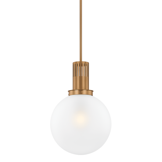 TOBIAS Pendant with PATINA BRASS Finish