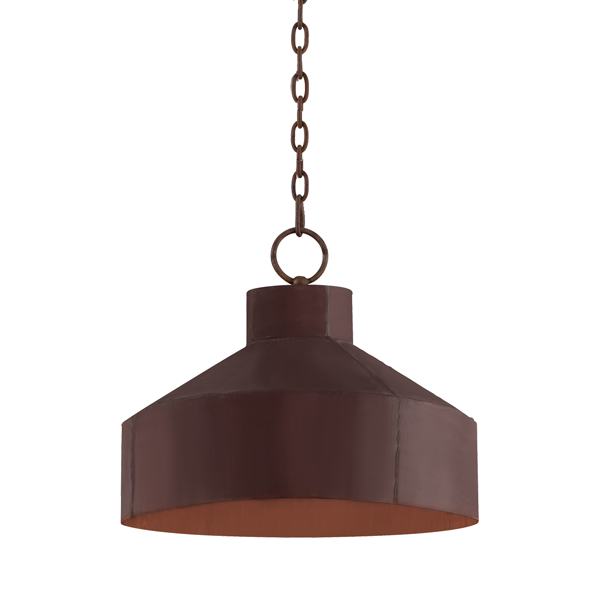 Rise & Shine Pendant with RUST PATINA Finish