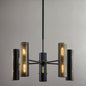MIKKA Chandelier with PATINA BRASS Finish
