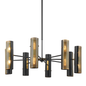 MIKKA Chandelier with PATINA BRASS Finish