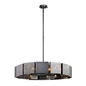 Impression Chandelier with GRAPHITE/BURNISHED NICKEL Finish