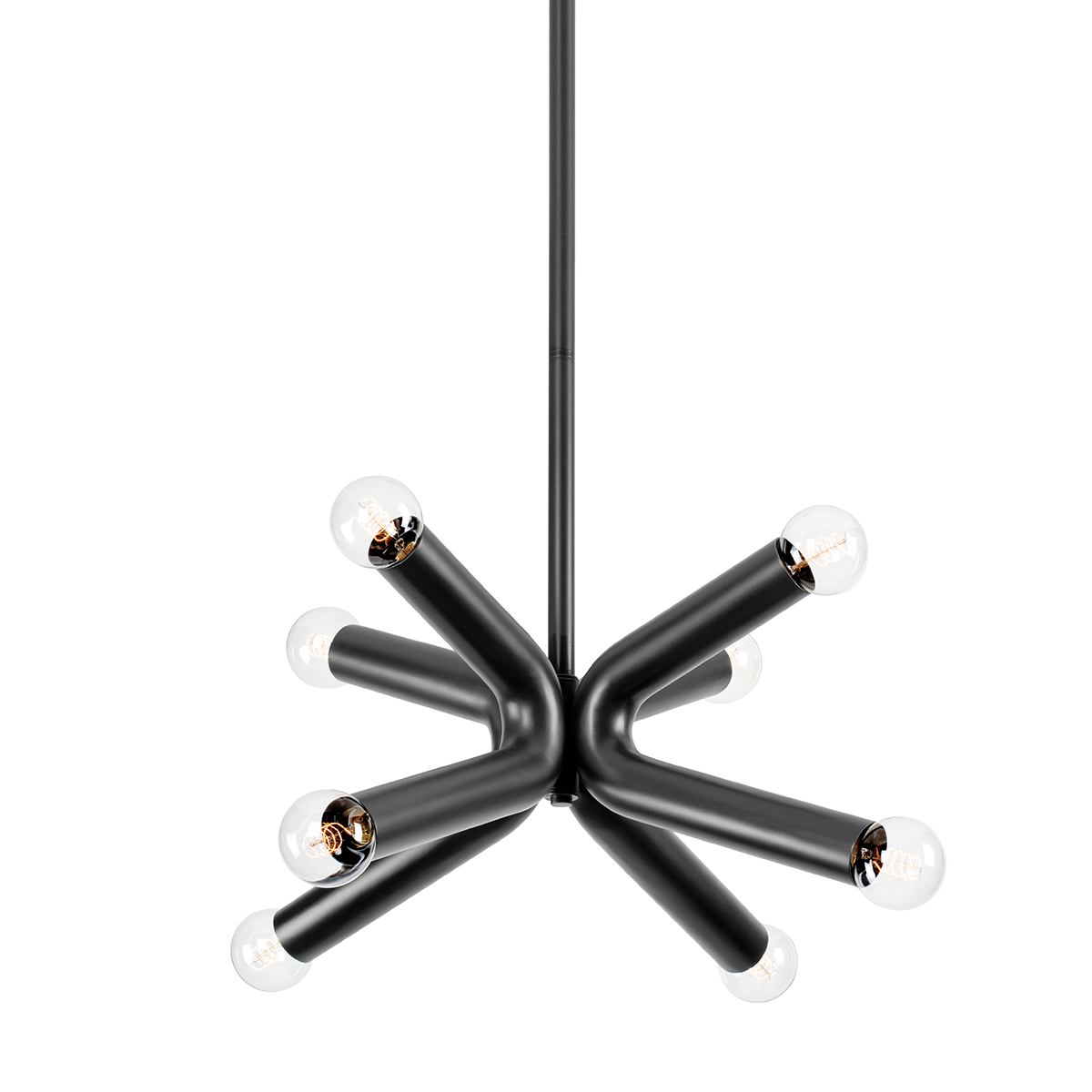 DASH Chandelier with SOFT BLACK Finish