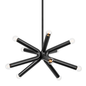DASH Chandelier with SOFT BLACK Finish