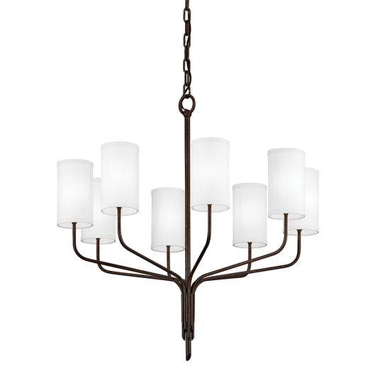 Juniper Chandelier with HERITAGE BRONZE Finish