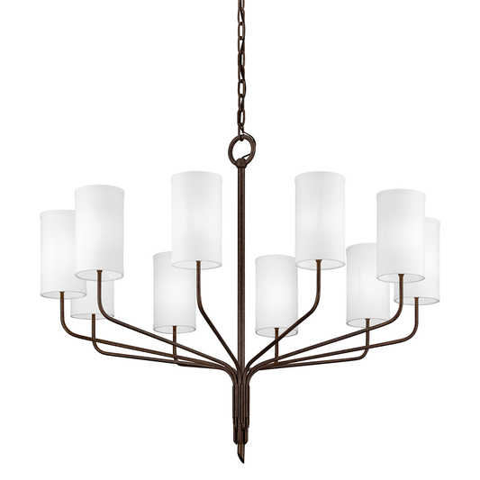 Juniper Chandelier with HERITAGE BRONZE Finish