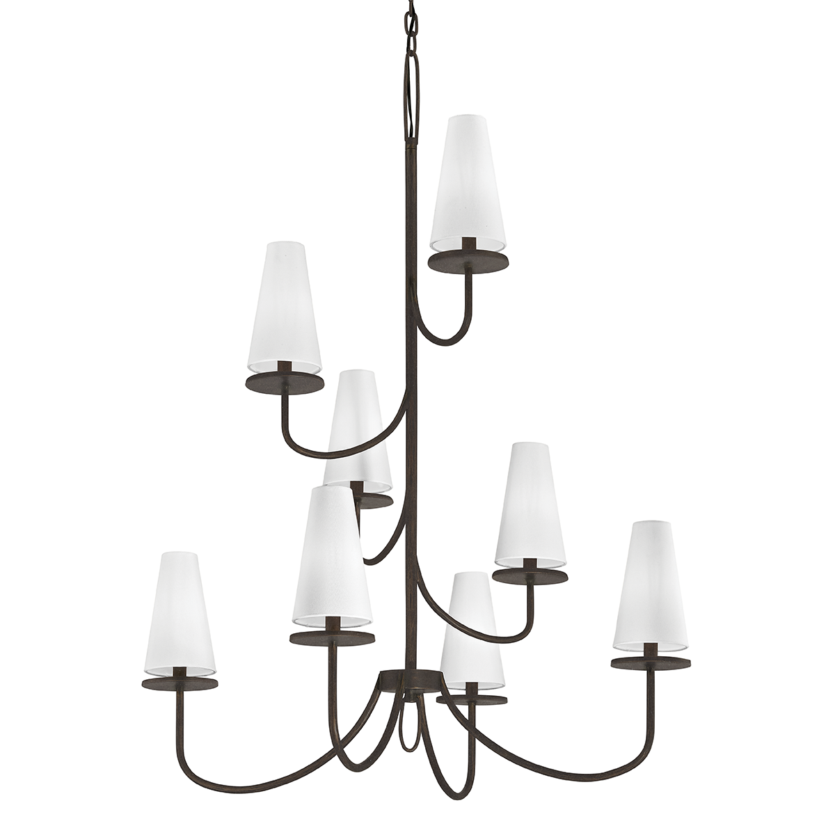 Marcel Chandelier with TEXTURED BRONZE Finish