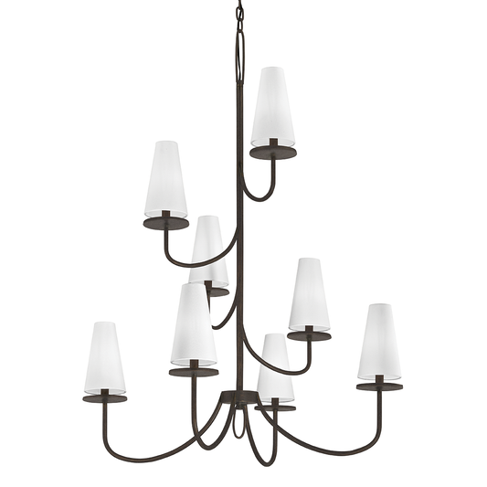 Marcel Chandelier with TEXTURED BRONZE Finish