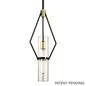 Raef Pendant with TEXTURED BRONZE BRUSHED BRASS Finish