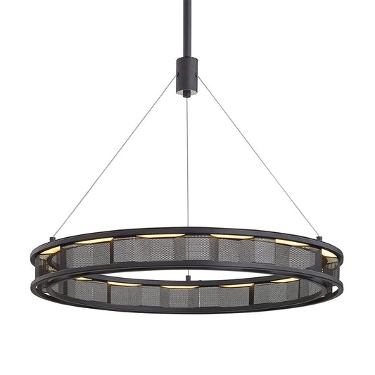 Fuze Pendant with SOFT OFF BLACK Finish