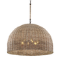 Huxley Chandelier with TEXTURED BRONZE Finish