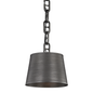 Admirals Row Pendant with Graphite Finish