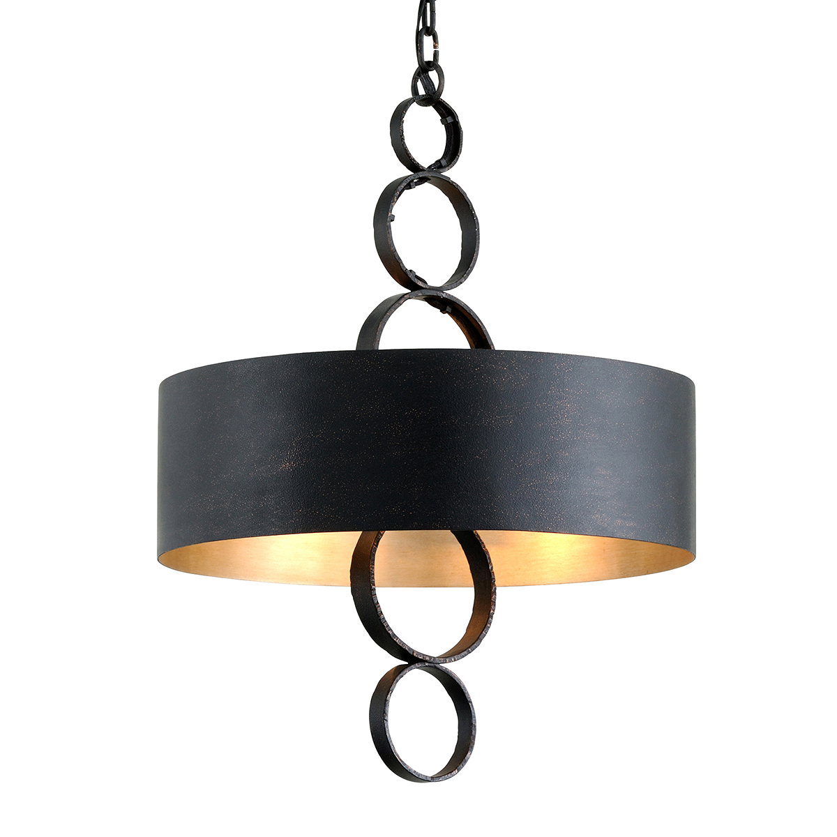 Rivington Chandelier with CHARRED COPPER Finish